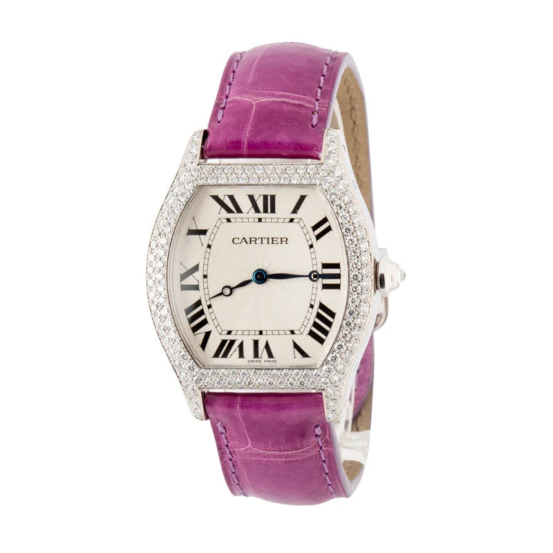 Cartier Tortue WA503851 Diamond Case 35 mm kol saati