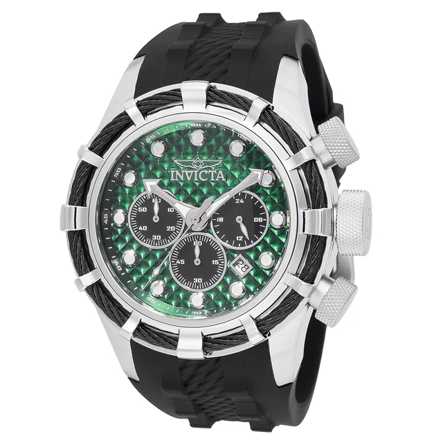 Invicta Bolt Vexidian Watch - 50mm, Black (49165) kol saati