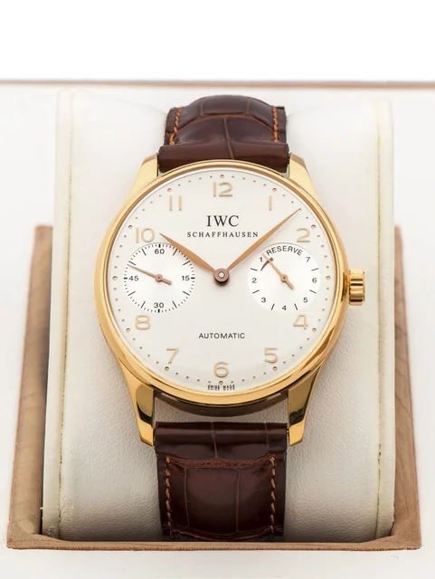 Iwc Portugieser IWC PORTUGIESER REF. 5000 POWER RESERVE ROSE GOLD LIMITED EDITION, 403/750