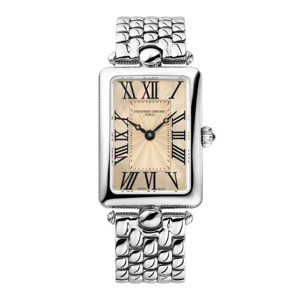 Frederique Constant Classics Carrée CH-FC-200MPTAN2AC6 28 mm kol saati