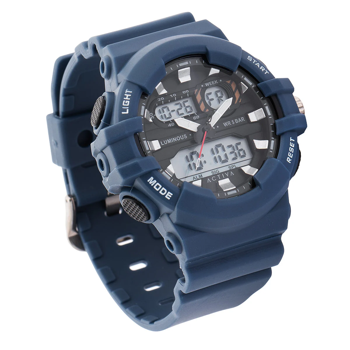 Invicta Activa Pixel X Digital Watch - 50mm. Blue (ACW496-005) 50 mm kol saati