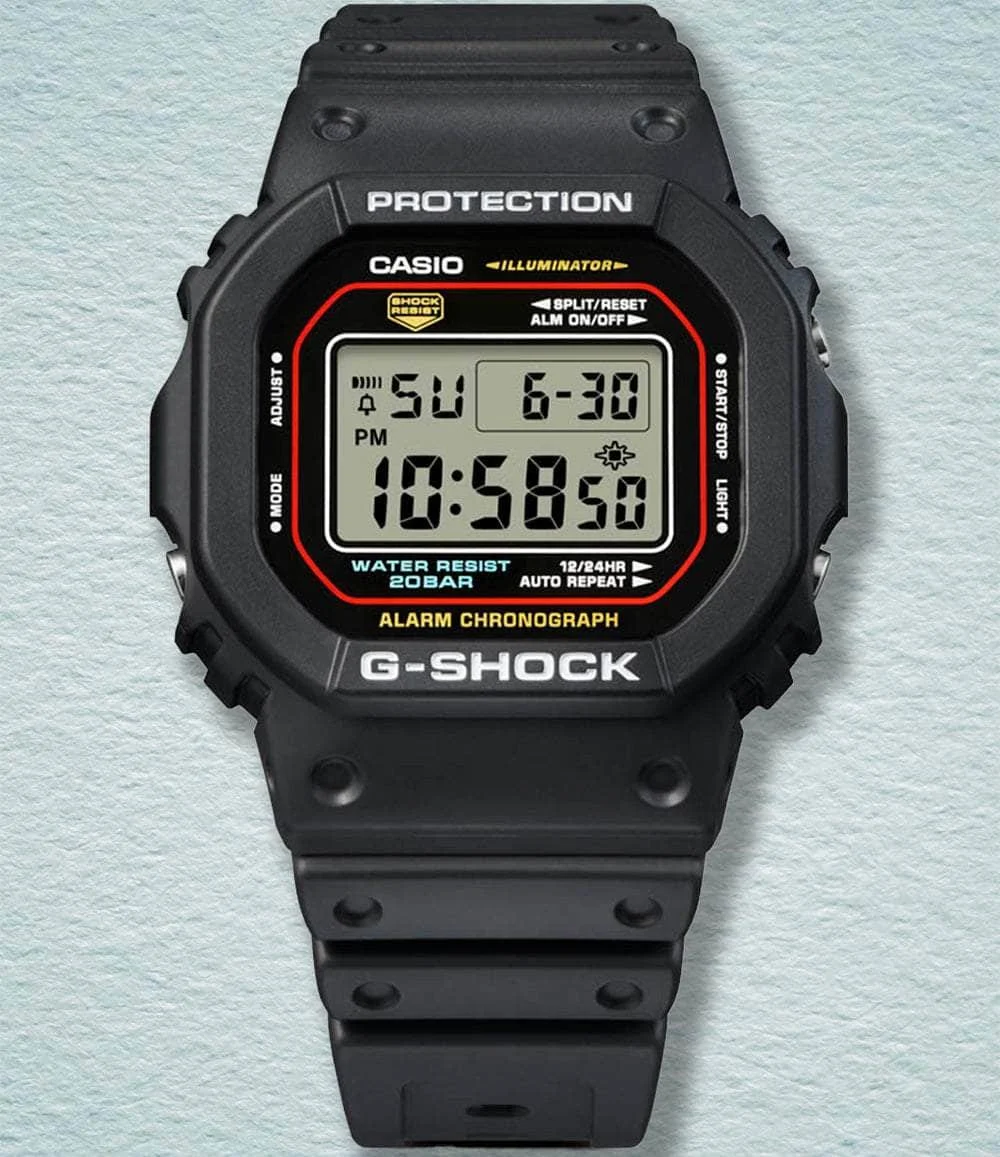G-SHOCK Revival Collection DW6900RL-1 kol saati