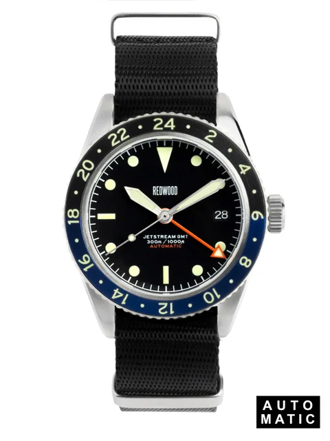 Redwood Jetstream GMT - Midnight (Automatic) kol saati