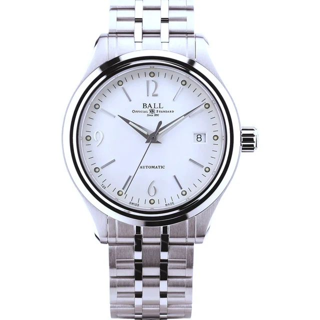 Ball Trainmaster Streamliner NM1060D-SJ-WH kol saati