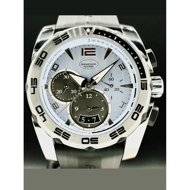 Parmigiani Fleurier Pershing 005 Chronograph Automatic Blue Dial 210000044814 kol saati