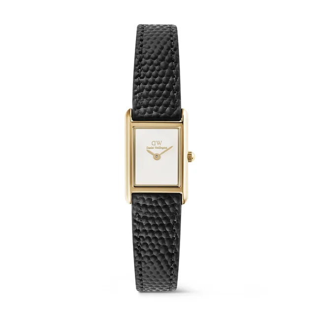 DANIEL WELLINGTON Bound Mini Black Lizard Gold DW00100903 kol saati