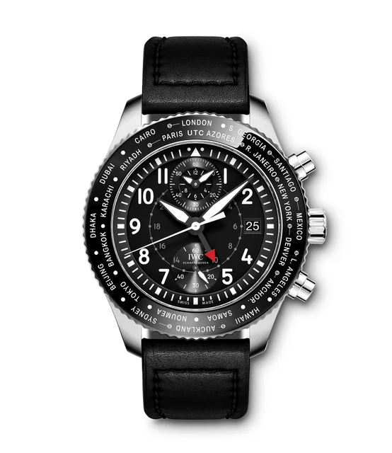 IWC Pilots Watch Timezoner Chronograph IW395001 kol saati