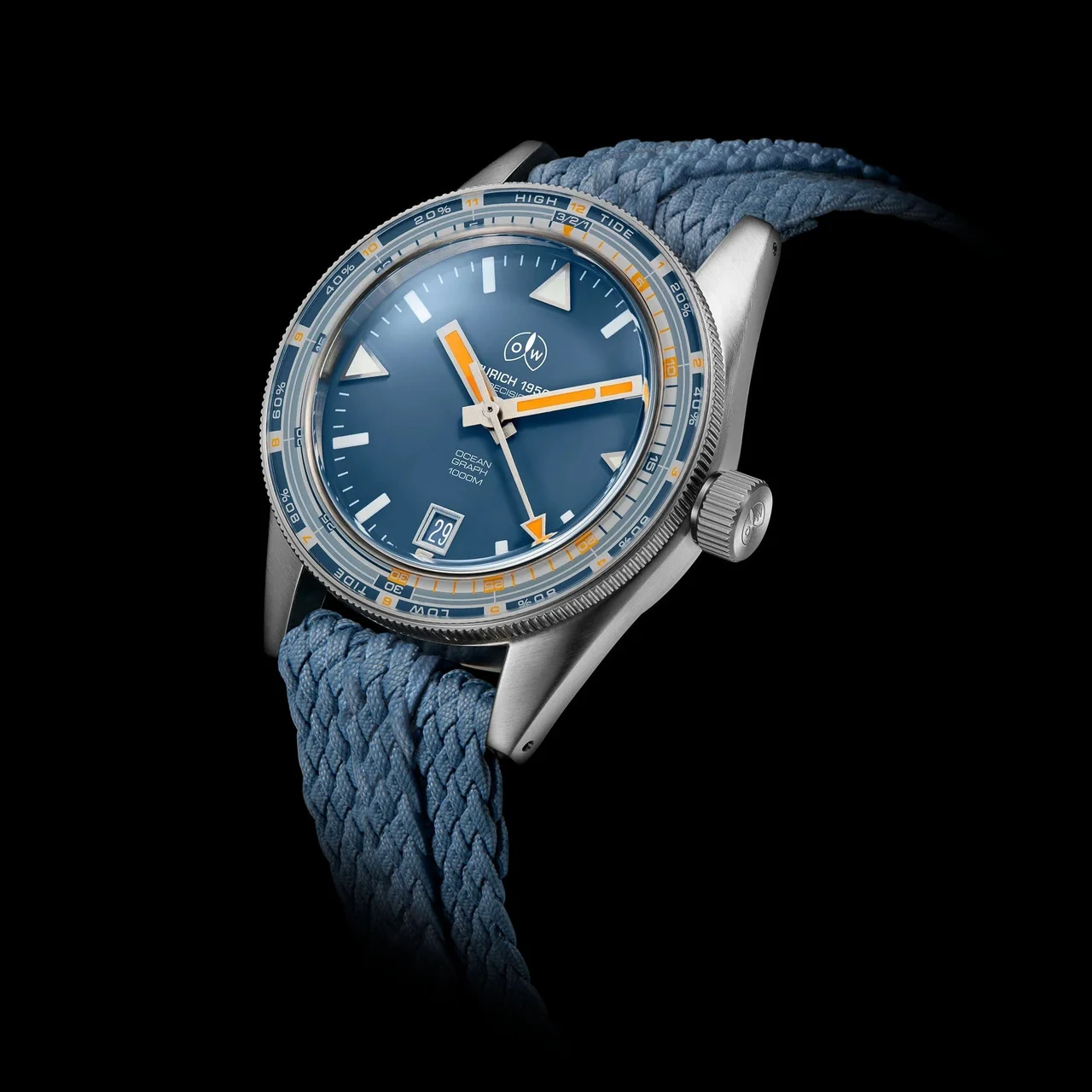 Ollech & Wajs Ocean Graph MkII-1 OW Ocean Graph MkII-1 40 mm kol saati