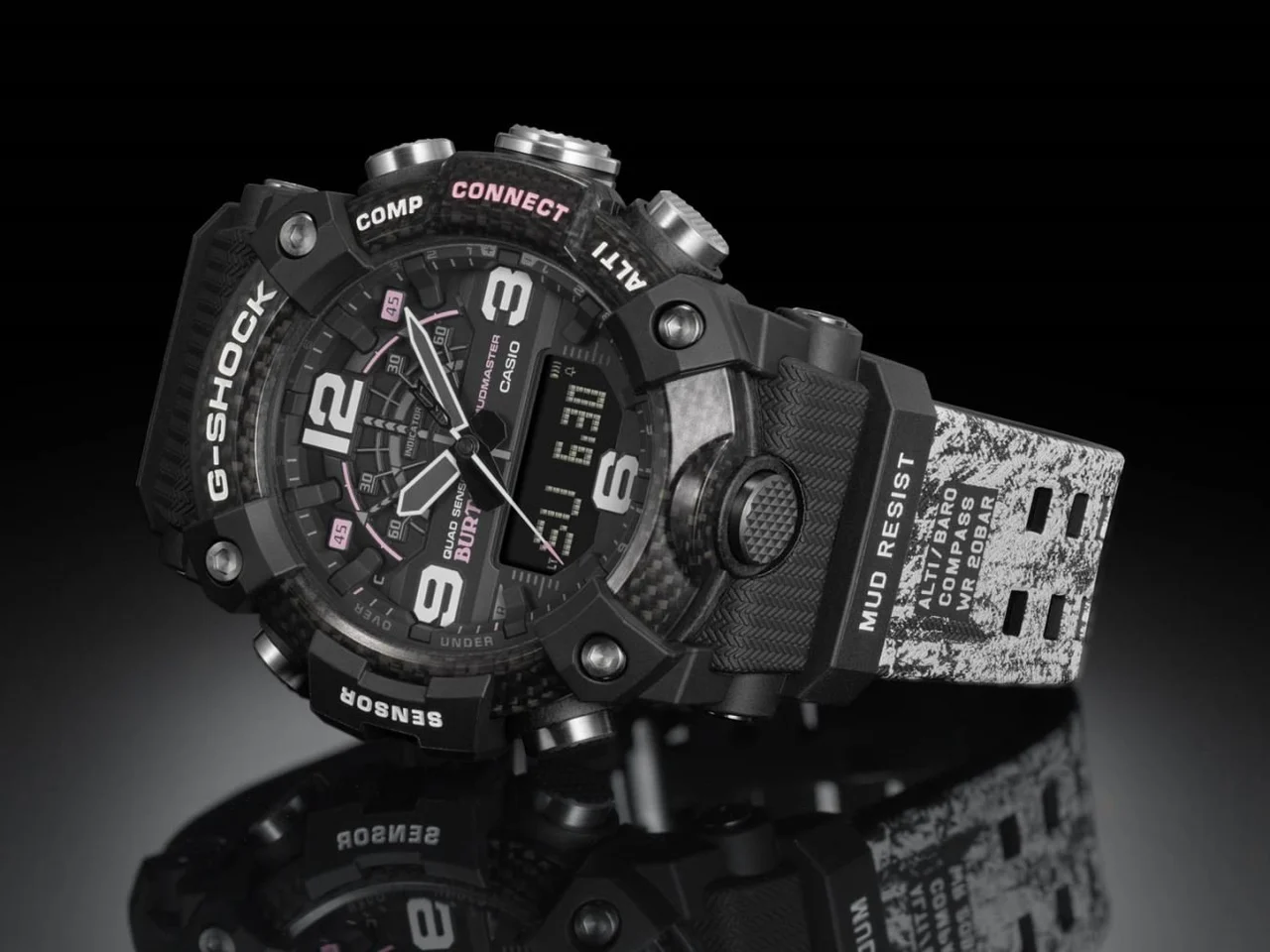 Casio G-shock Master Of G GG-B100BTN-1ADR 53.1 mm kol saati