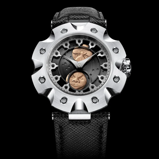 Sarpaneva Supernova Moonphase Grey With Red Gold Moons supernova-moonphase-grey-red-gold k