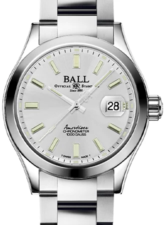 Ball Watch Co. Engineer Master II Endurance 1917 40mm Silver - Ltd 1000pcs Ref. NM3000C-S2