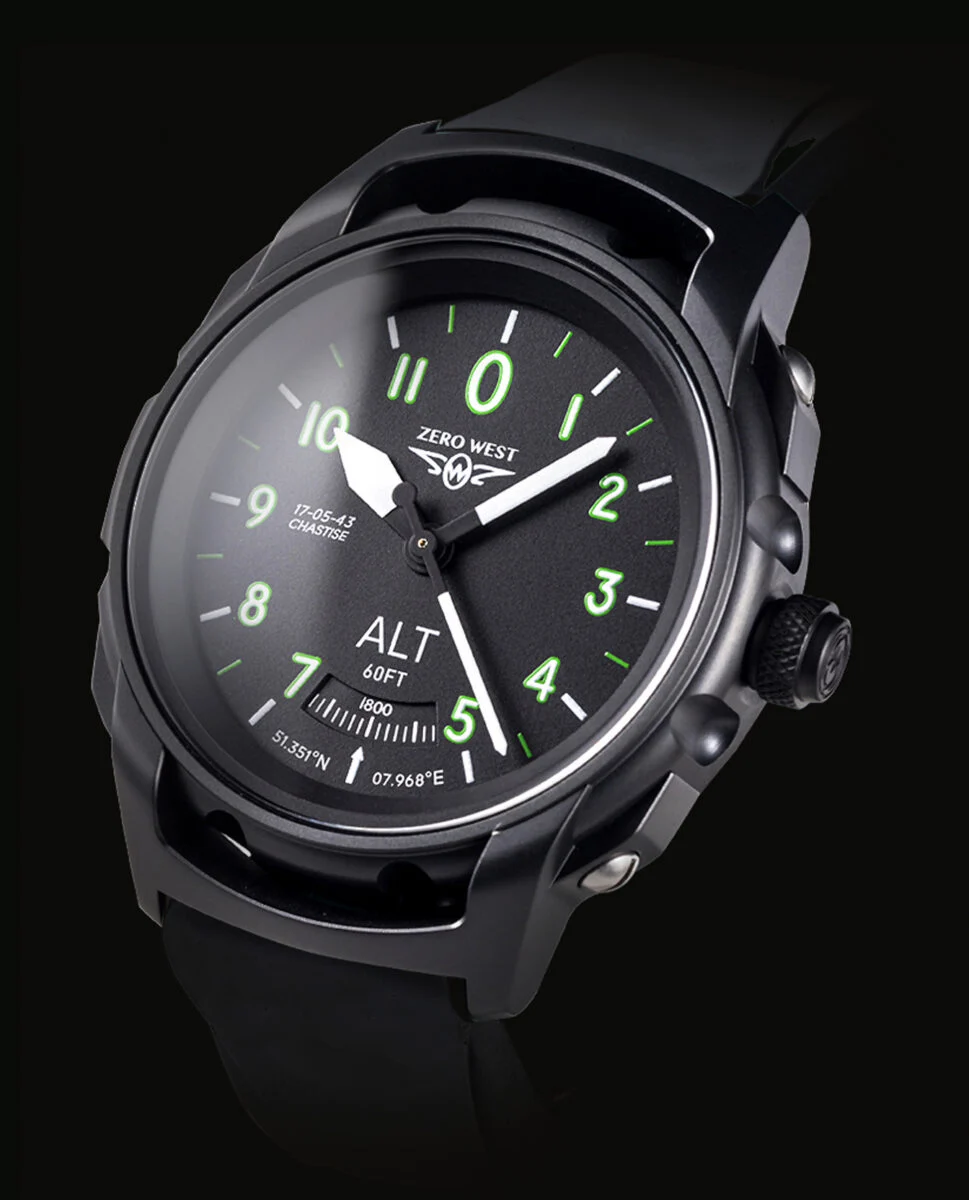 Zerowest Blackout Lancaster DB-1 BLACKOUT LANCASTER 44 mm kol saati