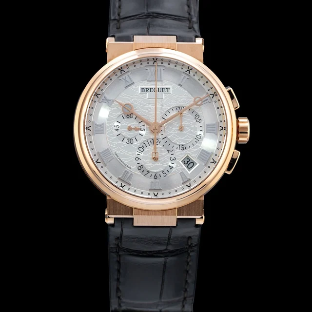 Breguet Marine Chronograph 5527BR/12/9WV 210009N37718 kol saati