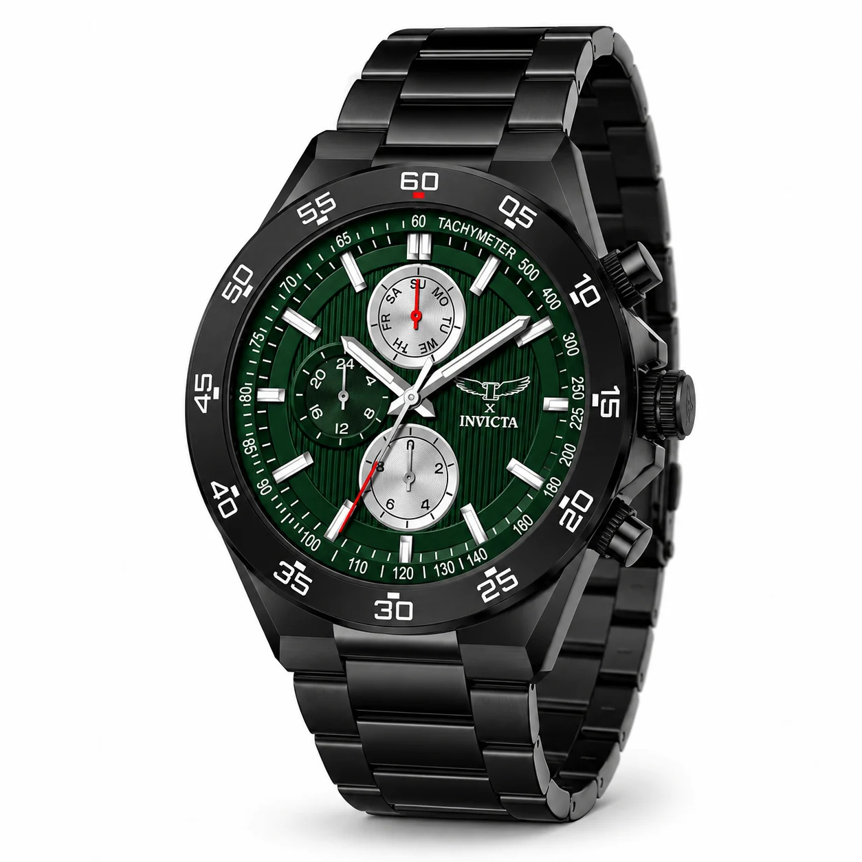 Invicta Rally Watch - 43mm, Black (69981) 43 mm kol saati