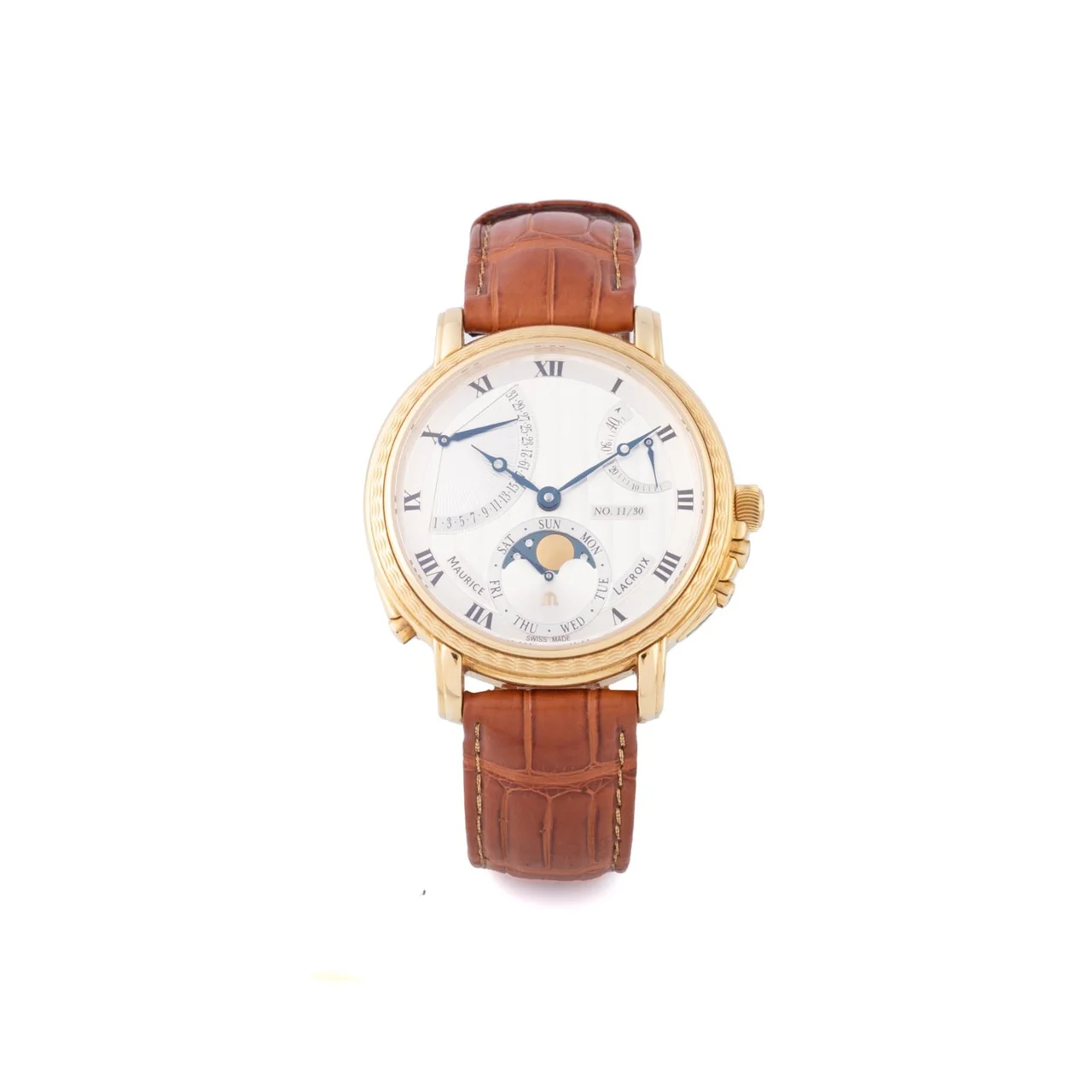 Maurice Lacroix MAURICE LACROIX, REF. MP7078, MASTERPIECE LUNE RETROGRADE, No. 11/30, YELLOW GOLD kol saati