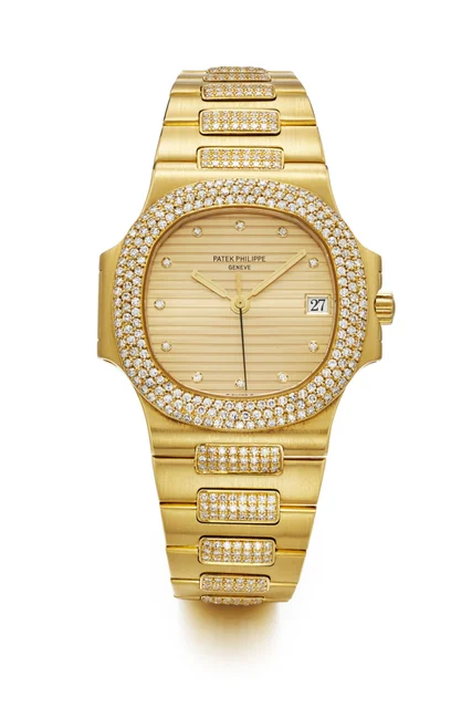 Patek Philippe PATEK PHILIPPE REF. 3800/5 NAUTILUS GOLD & kol saati