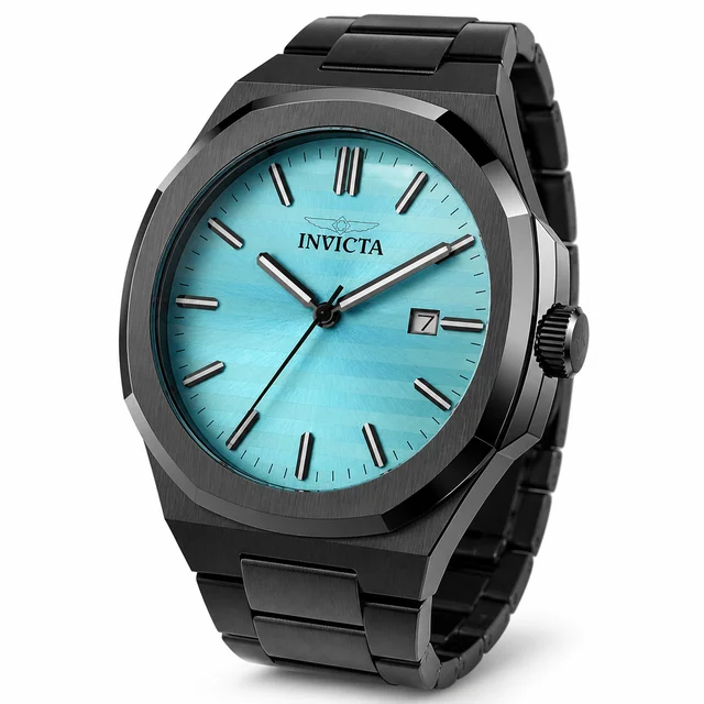 Invicta Speedway Linearis Watch - 43mm. Black (50866) kol saati