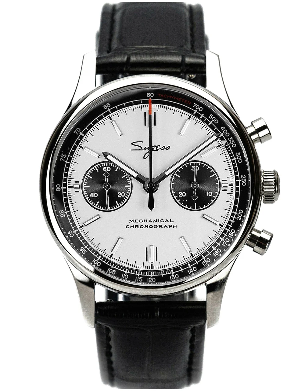 Sugess Chrono Heritage SUPANK002GN 40 mm kol saati