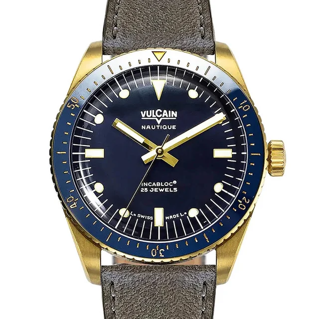 Vulcain Skindiver Nautique 42928 kol saati