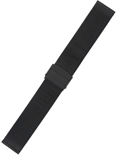 Staib Polished Finish Milanaise Mesh Bracelet #ST-BK-2905-20803SBL (Straight End, 20mm) kol saati