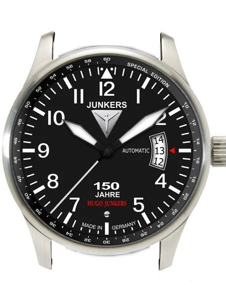 Junkers Scratch and Dent - 150 Years Hugo Anniversary Automatic Watch with Open Date #6664