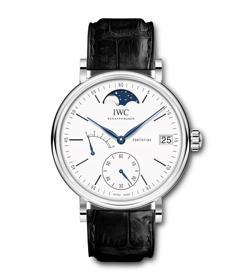 IWC Portofino Hand Wound Moon Phase Edition 150 Years IW516406 45 mm kol saati