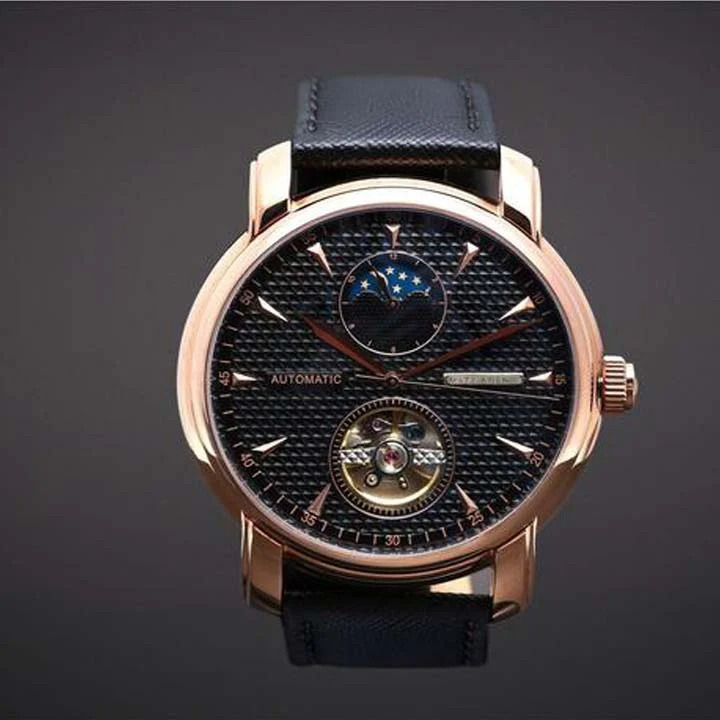 Matt Arend Tour De Noir Rosegold MA 755 TOUR DE NOIR ROSEGOLD 44 mm kol saati