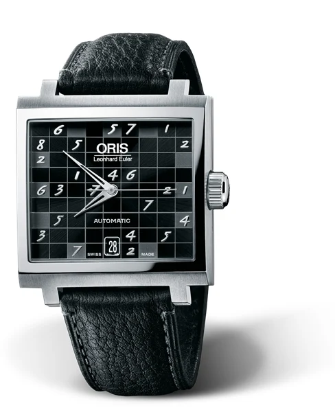 Oris Leonhard Euler Limited Edition 01 733 7600 4084-Set 35 mm kol saati
