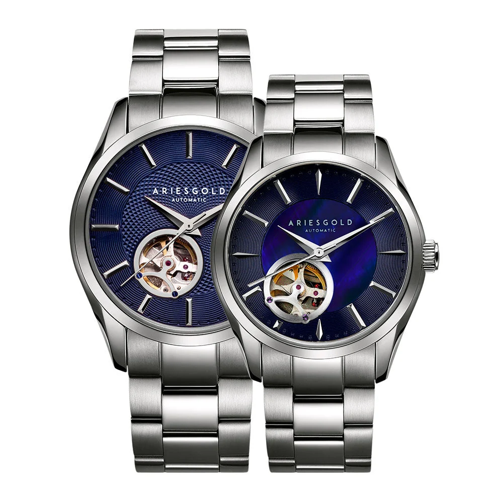 Aries Gold Inspira 9022 & 9023 Couple 42 mm kol saati