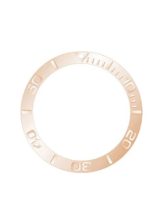 ST-Mods Style Ceramic Bezel Insert Rose Gold YMRG/SM/39 42 mm kol saati
