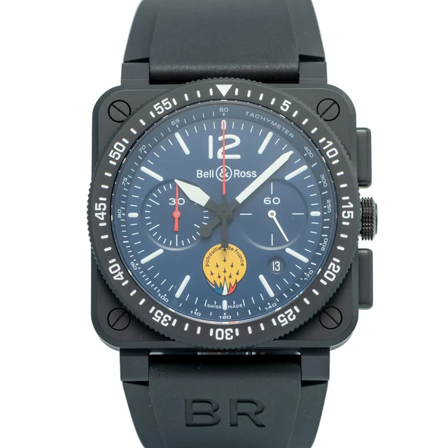 Bell & Ross BELL & ROSS REF. BRO3-94-CBl-50322, SELF-WINDING, CHRONOGRAPH, MINUTE RECORDER