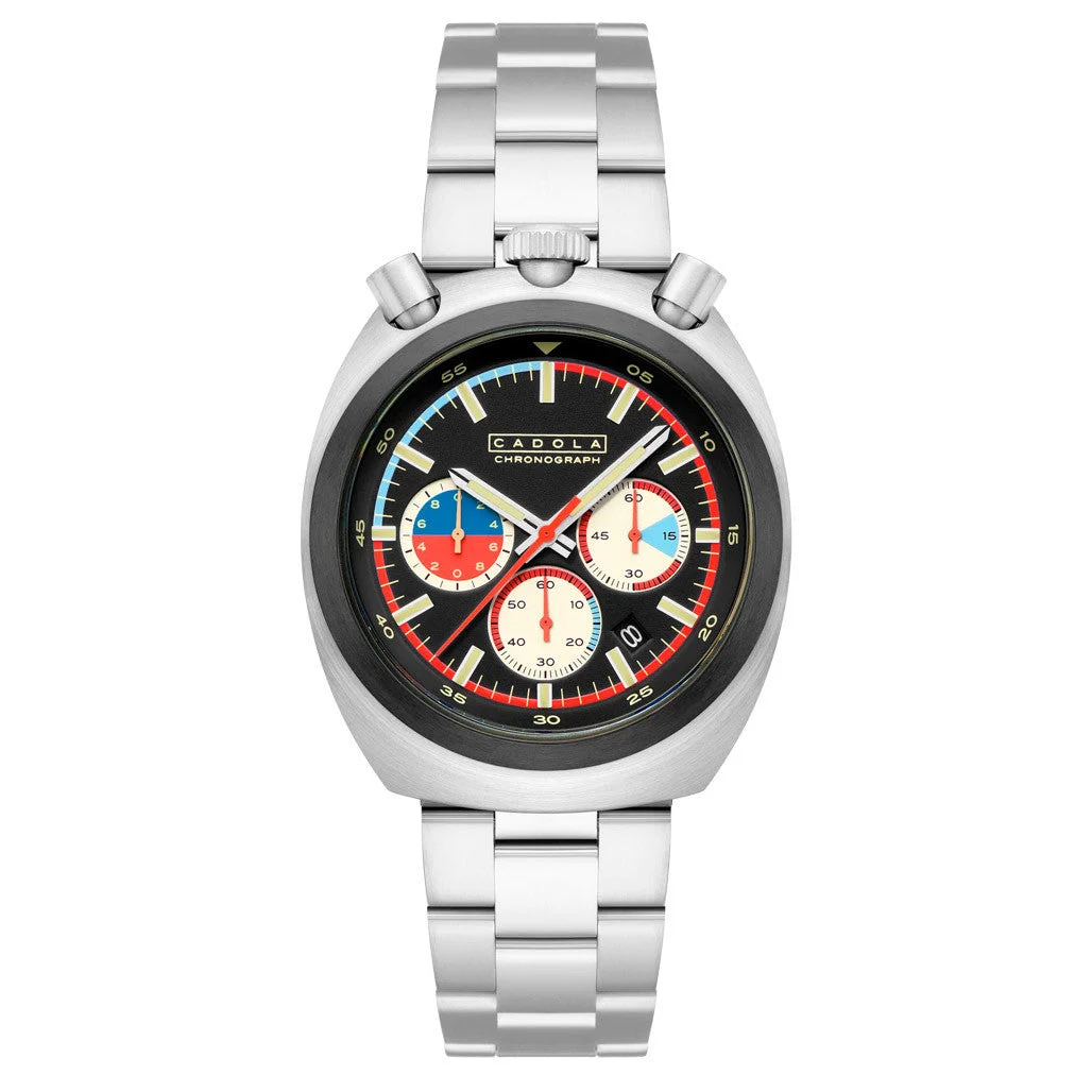Cadola Testa Di Toro Chronograph in Velocity black #CD-1058-11 kol saati