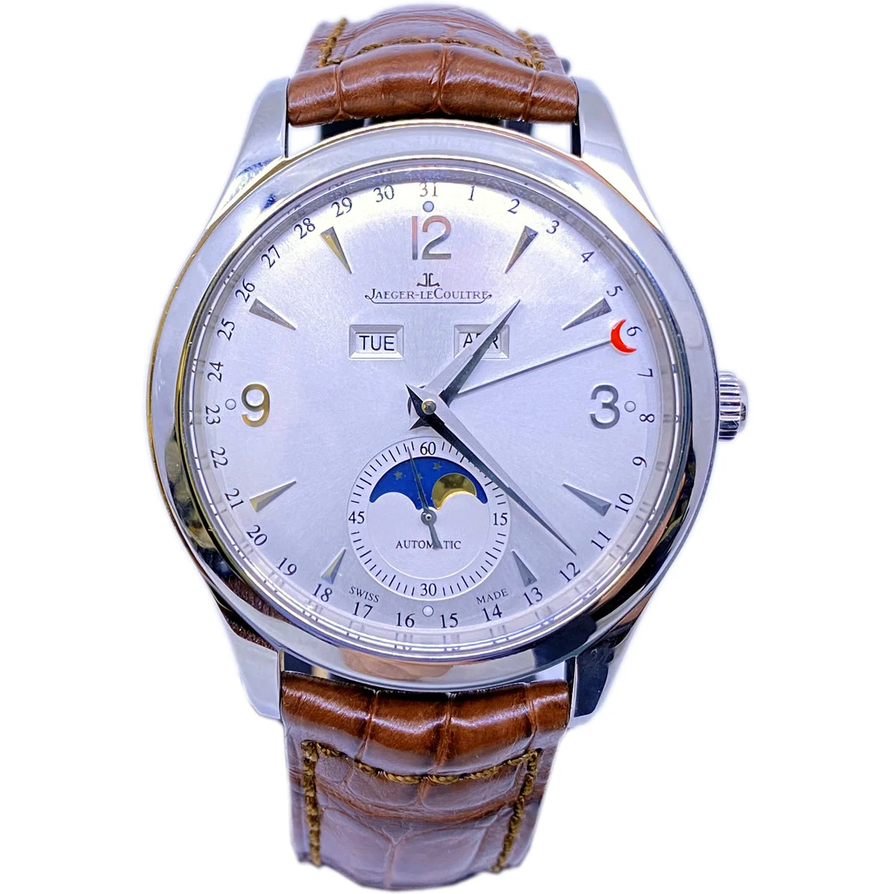 Jaeger-Lecoultre Master Control Calendar Stainless Steel 39mm Q1558420 210000015409 39 mm kol saati