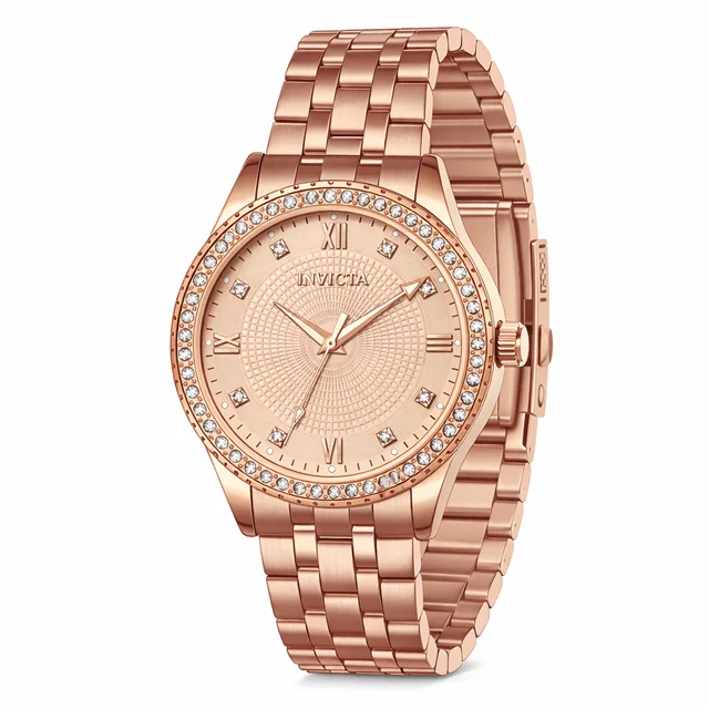 Invicta Wildflower Watch - 33mm, Rose Gold (69221) kol saati