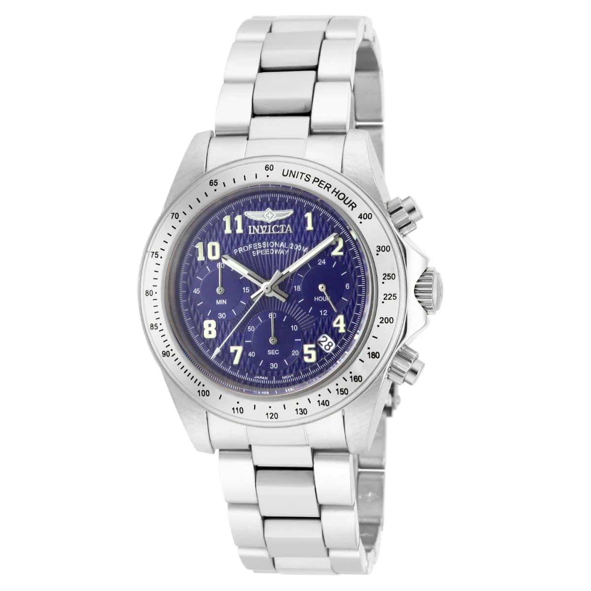 Invicta Speedway Torvane Watch - 39.5mm. Steel (17024) 39.5 mm kol saati