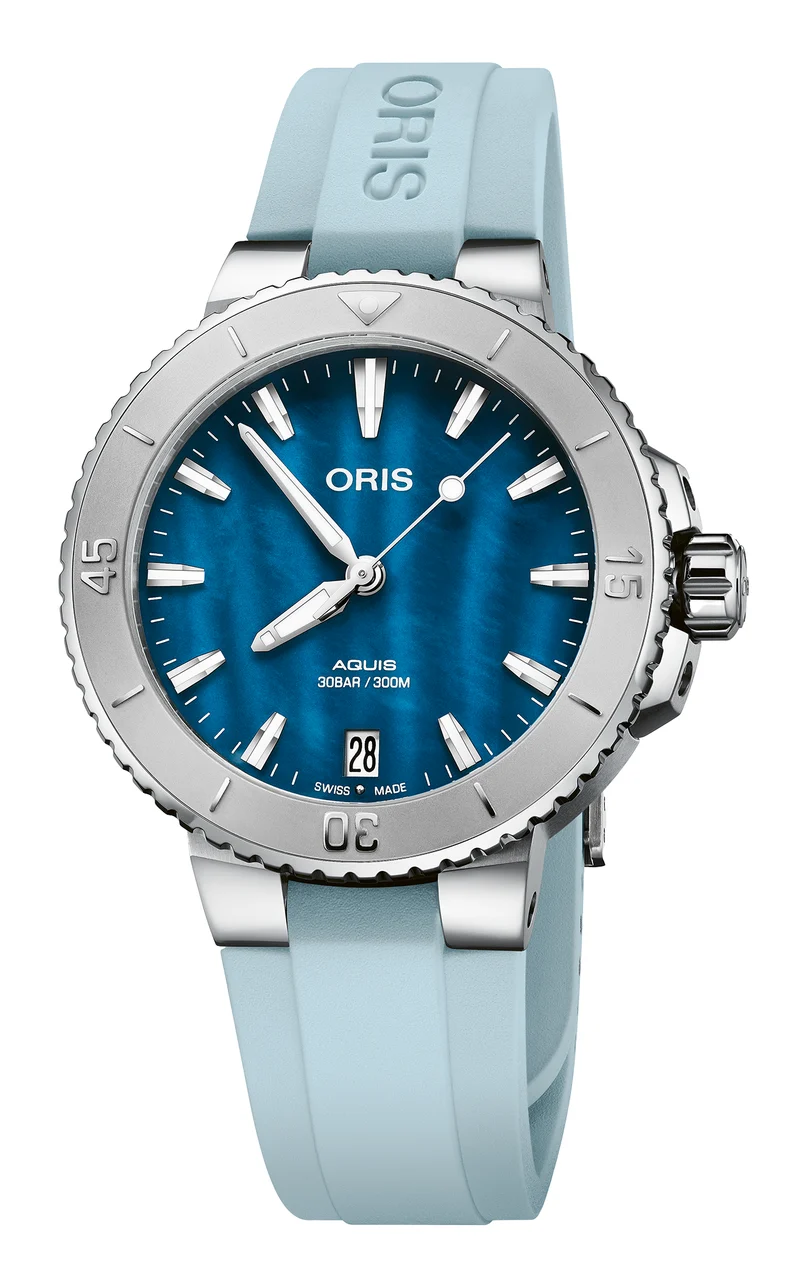 Oris Aquis Date 01 733 7770 4155-07 4 18 65FC 36.5 mm kol saati