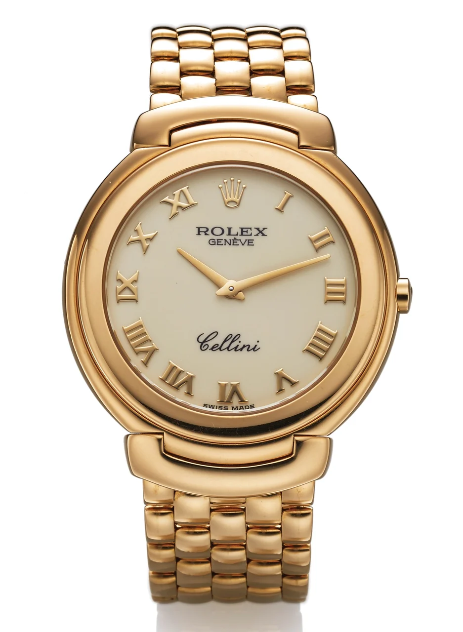 Rolex ROLEX REF. 6623 CELLINI YELLOW GOLD QUARTZ 26 mm kol saati