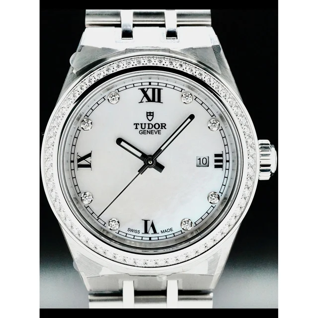 Tudor Steel Case Diamond-set dial 210000058510 kol saati