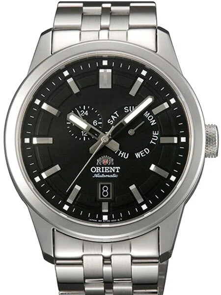 Orient Trooper Automatic Watch with Sapphire Crystal and 24-Hour Sub-Dial #ET0S001B 42 mm kol saati