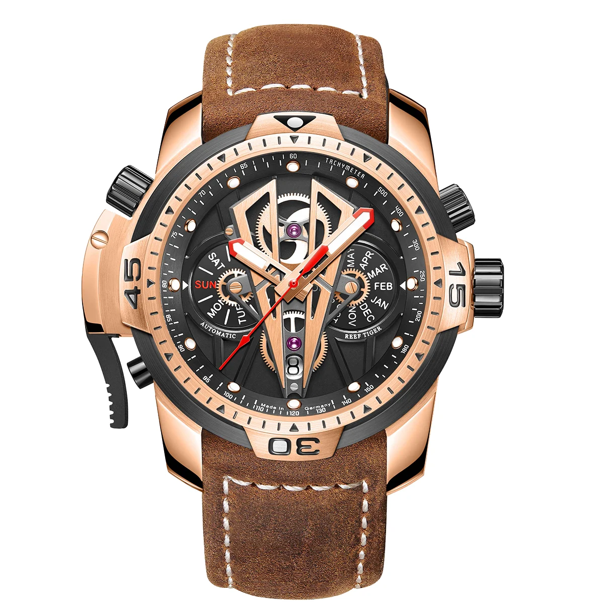 Reef Tiger Aurora Concept RGA3591-03-3 46 mm kol saati