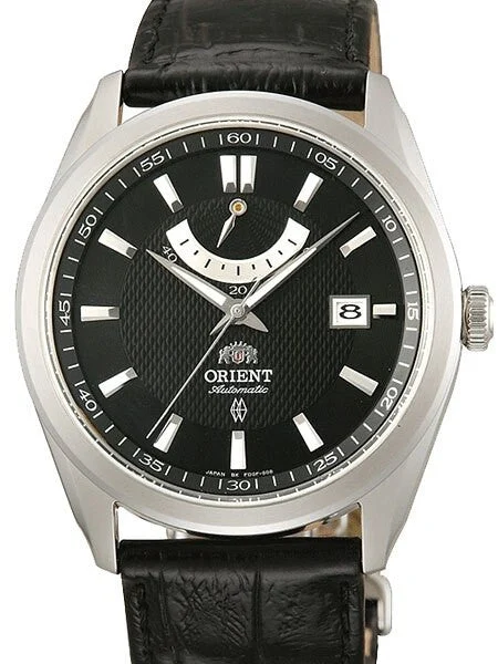 Orient Vintage Automatic Watch with Power Reserve and Sapphire Crystal #FFD0F002B kol saat