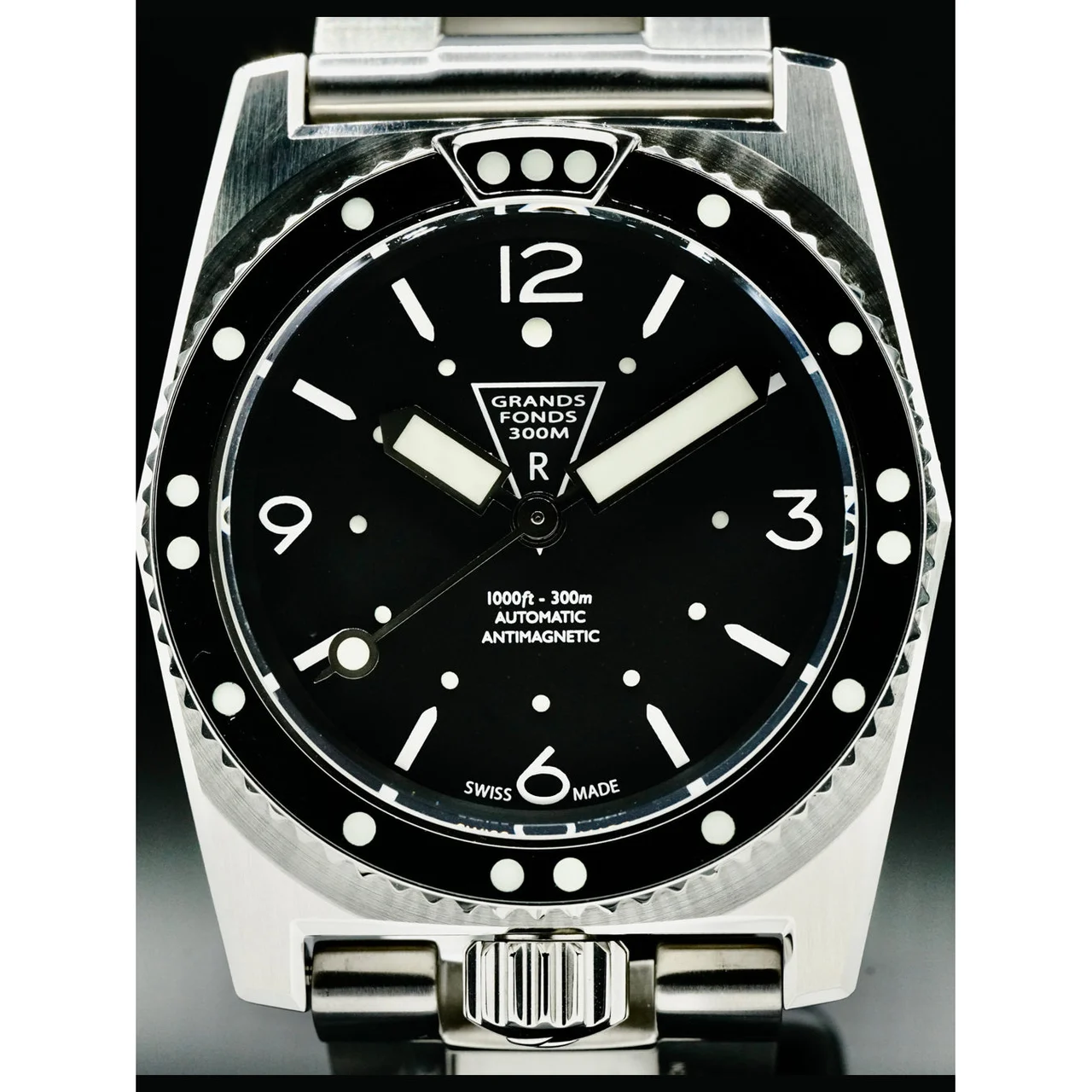 ZRC Geneve SA 1964 "French Navy" Reissue GF41163 210000036081 41 mm kol saati