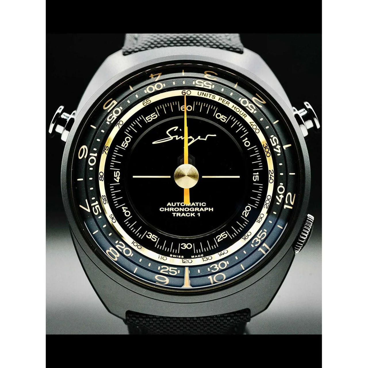 Singer Reimagined Track 1 Bold Edition 210000036065 43 mm kol saati