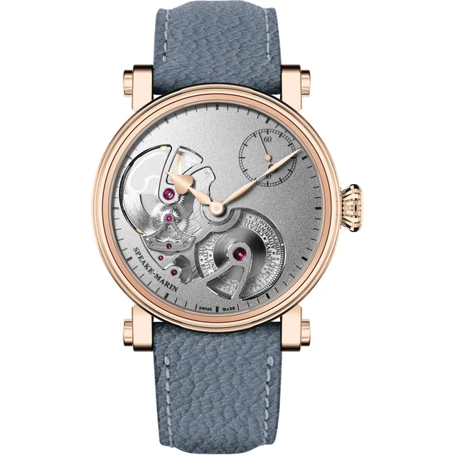 Speake-Marin Openworked Sandblasted Red Gold 38mm 423817440 kol saati