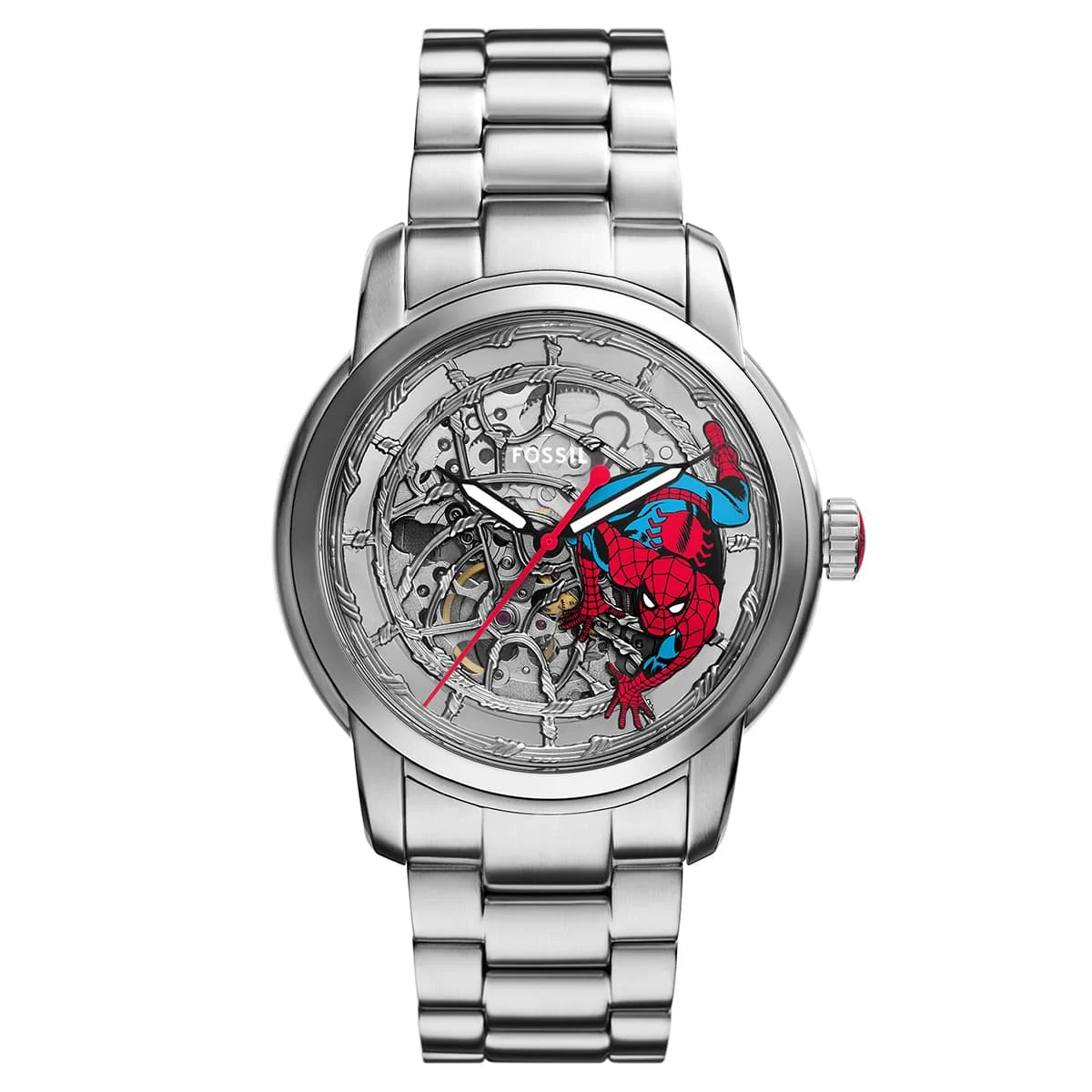 Fossil Marvel x Limited Edition SPIDERMAN FLE1197SET 43 mm kol saati