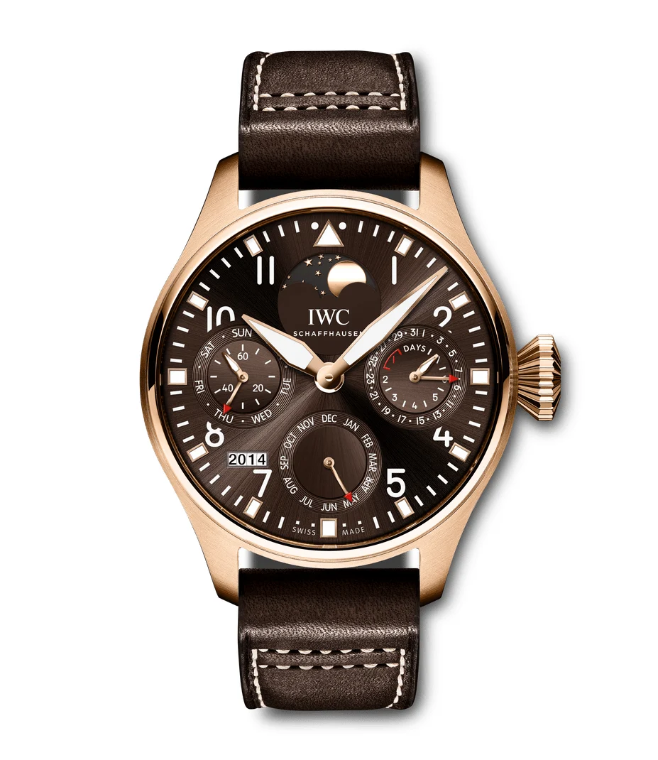 IWC Big Pilots Watch Perpetual Calendar Edition Latin America IW502804 46.2 mm kol saati