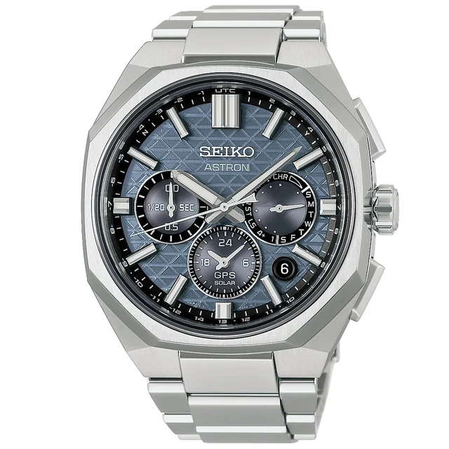Seiko Astron GPS Solar Chronograph Blue HAB001 kol saati