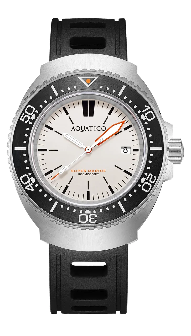 AQUATICO Super Marine AQ058 44 mm kol saati