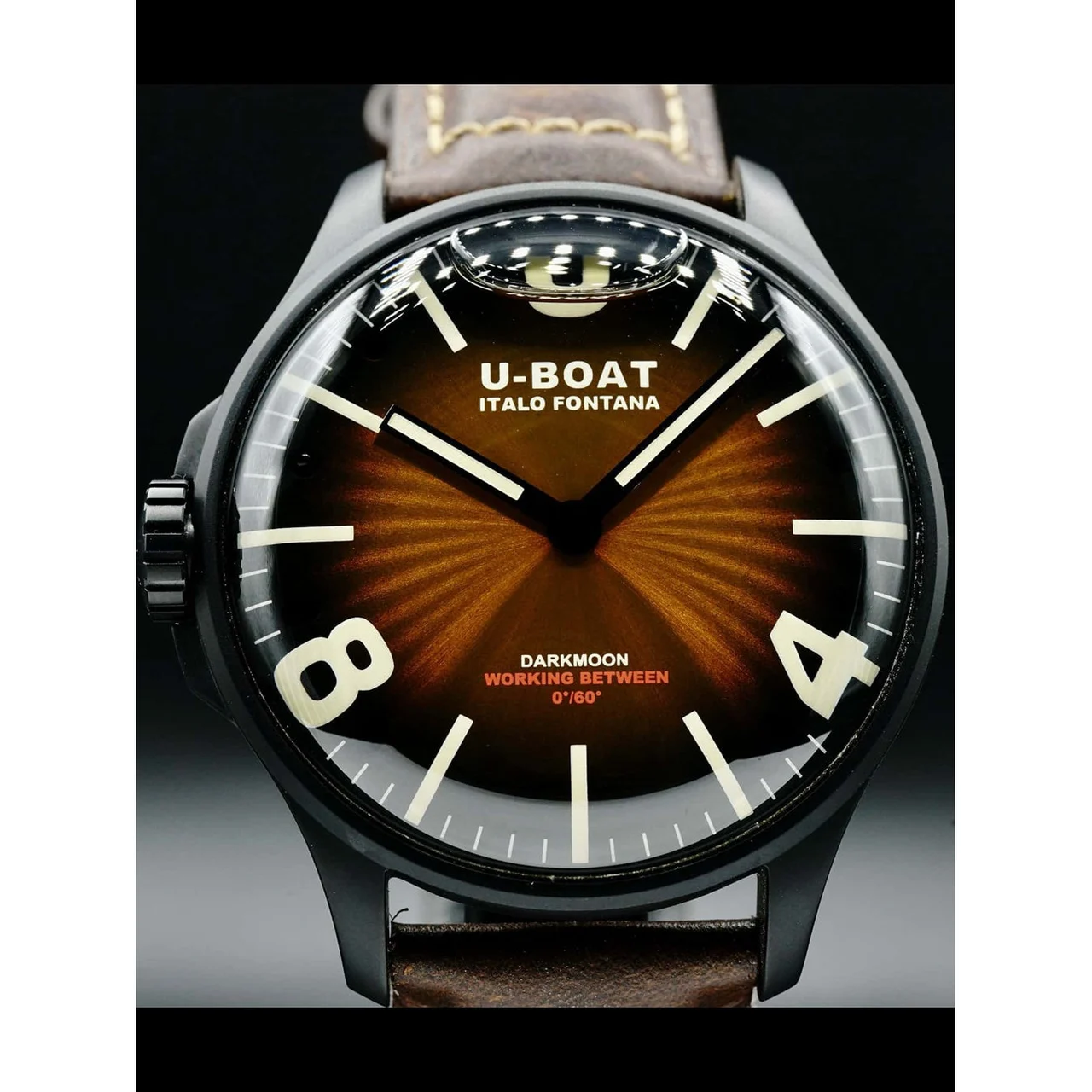 U-Boat Italo Fontana Capsoil Darkmoon 8699 210000032715 kol saati
