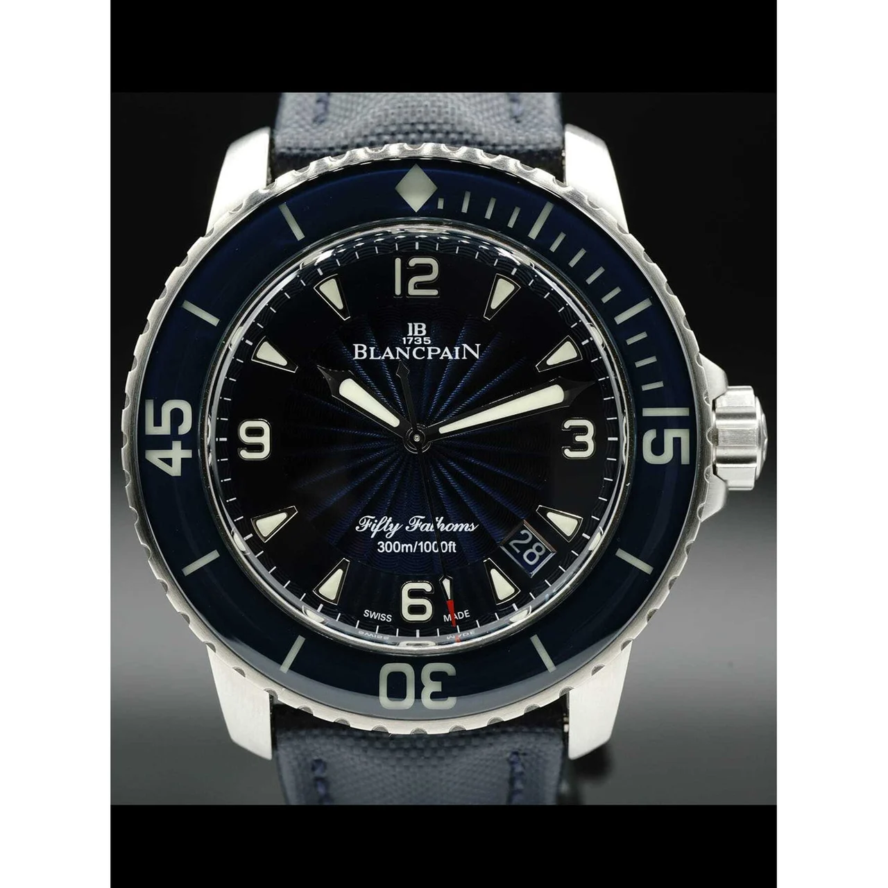 Blancpain Fifty Fathoms 5015d-1140-52b 210000023664 kol saati